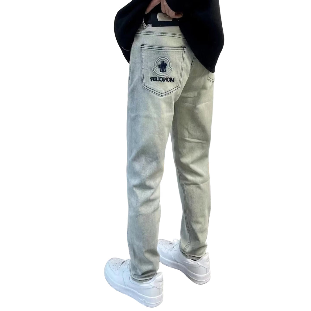 Slim-Fit Tapered Jeans