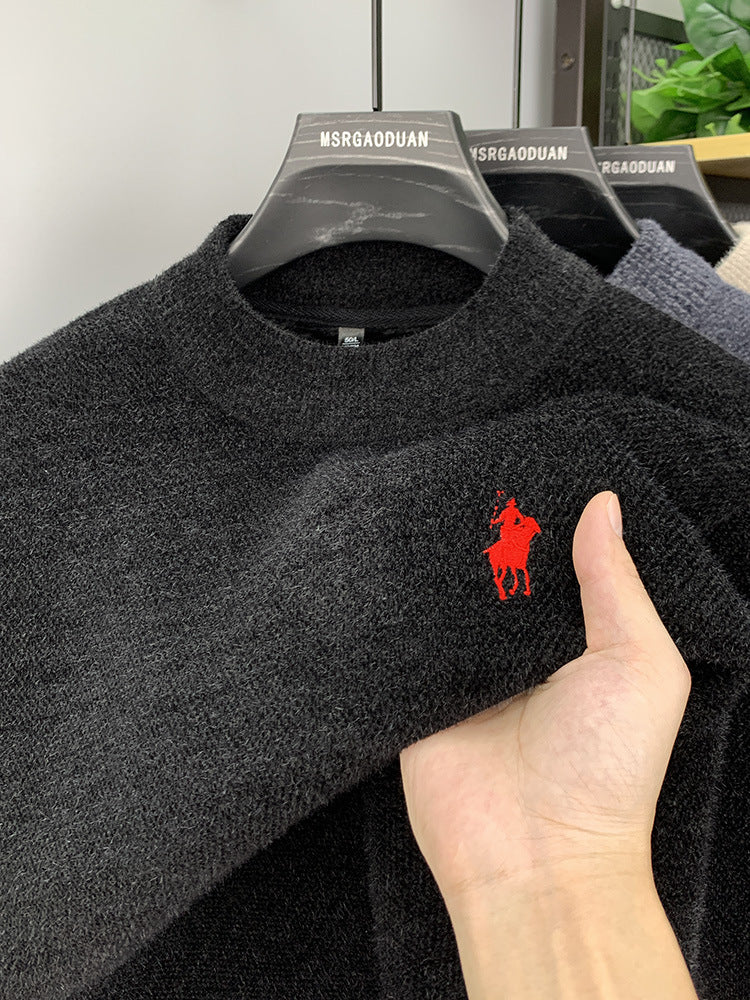 Knit Mock Neck Sweater