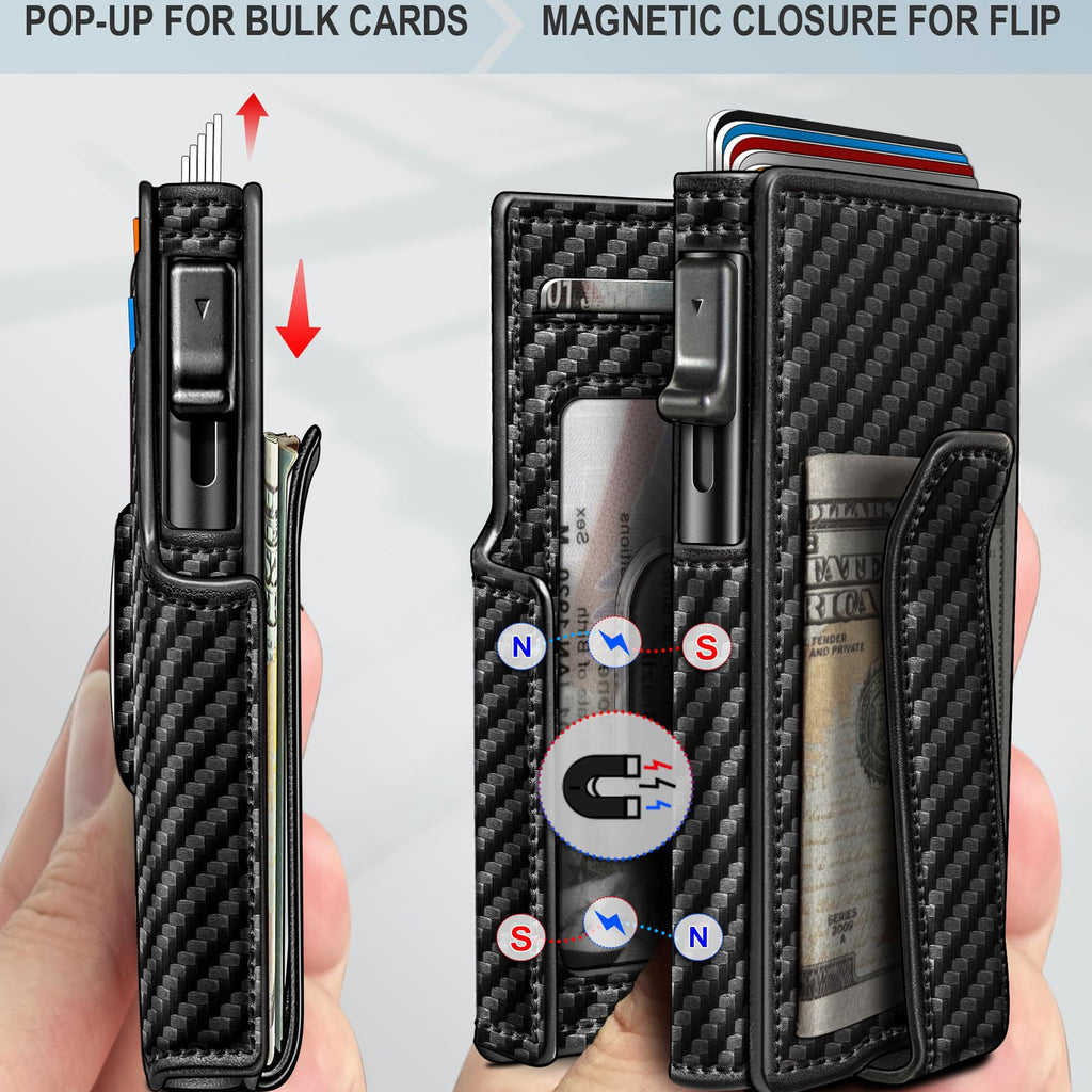 Airtag RFID Leather Wallet