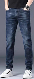 Premium Stretch Straight-Leg Men’s Jeans