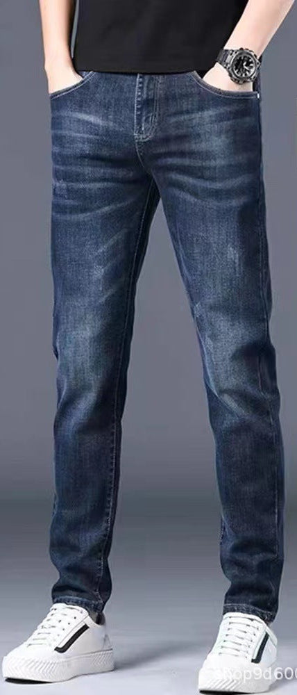 Premium Stretch Straight-Leg Men’s Jeans