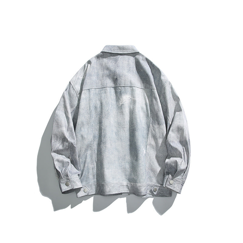 Faded Edge Denim Jacket