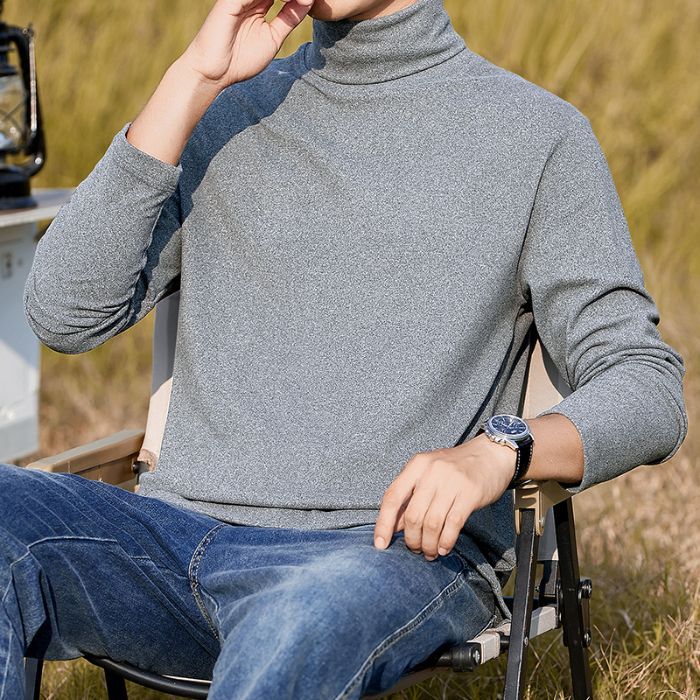 Men’s Thermal Mock-Neck Base Layer