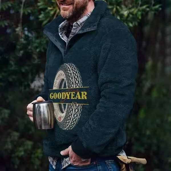 Southwestern Pattern Fleece Jacket