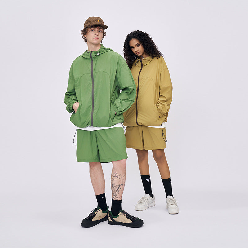Lightweight UPF Jacket & Shorts Set
