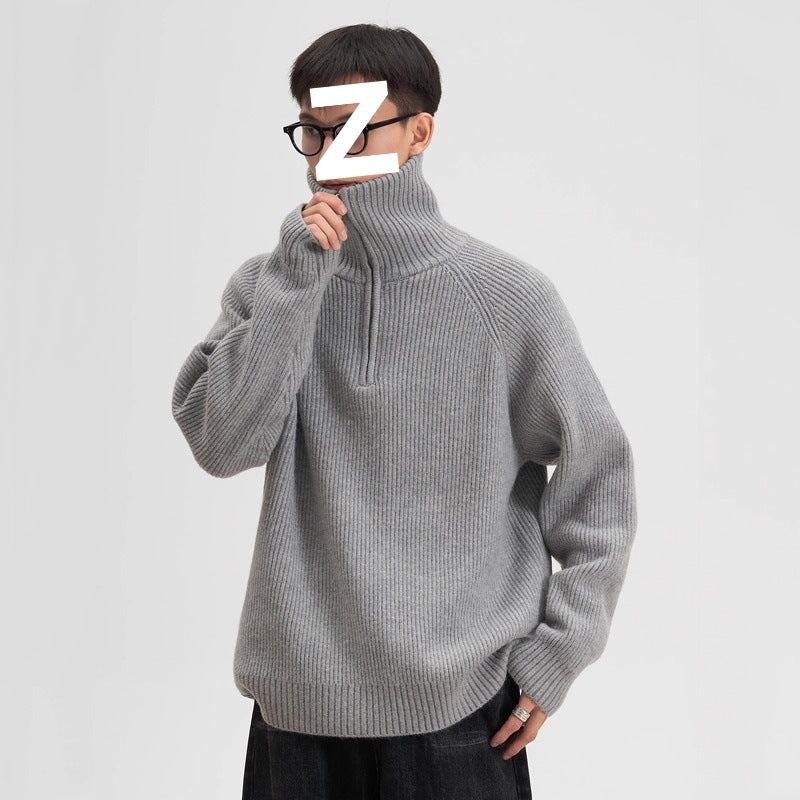 Cleanfit Ribbed Quarter-Zip Pullover