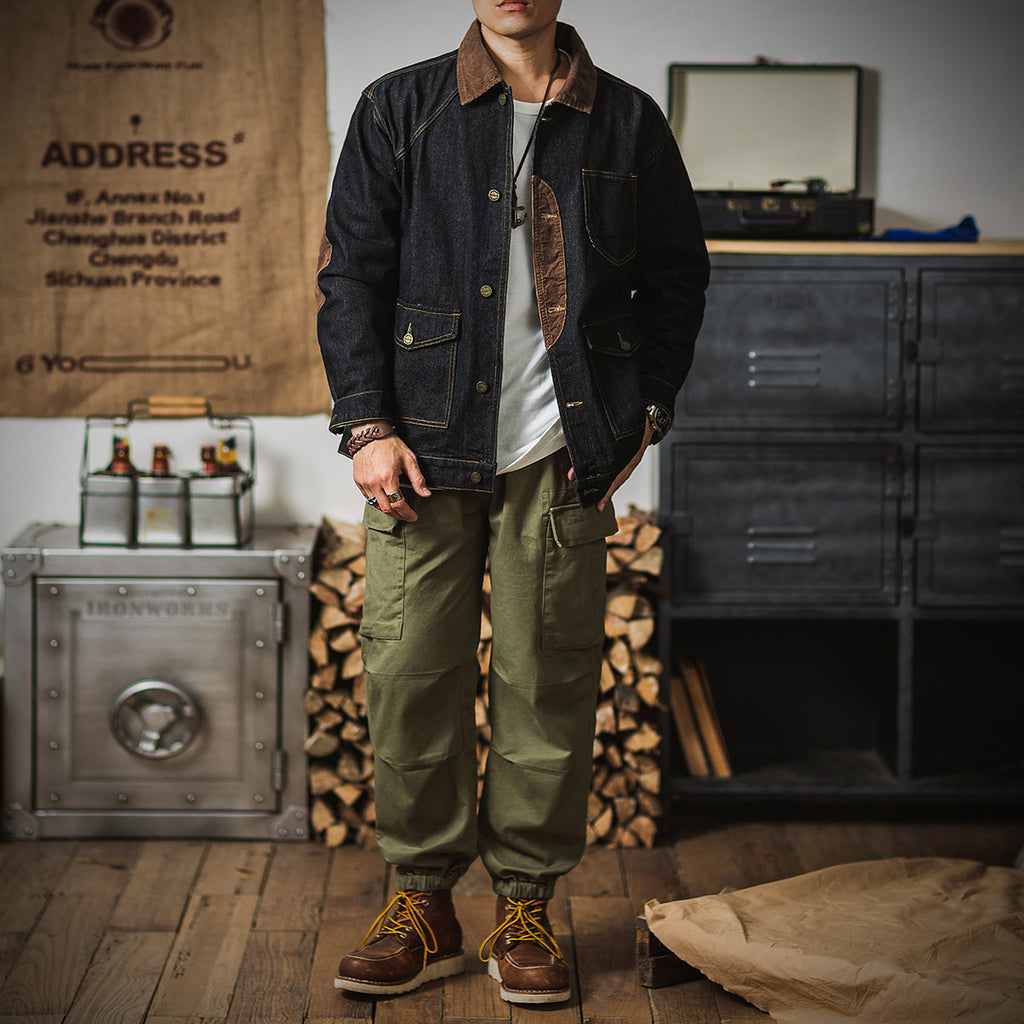 Men's Denim Chore Coat