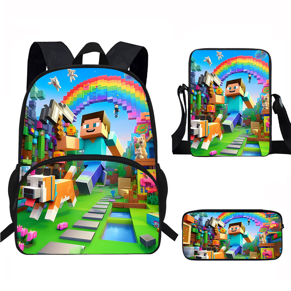 Minecraft Backpack Set