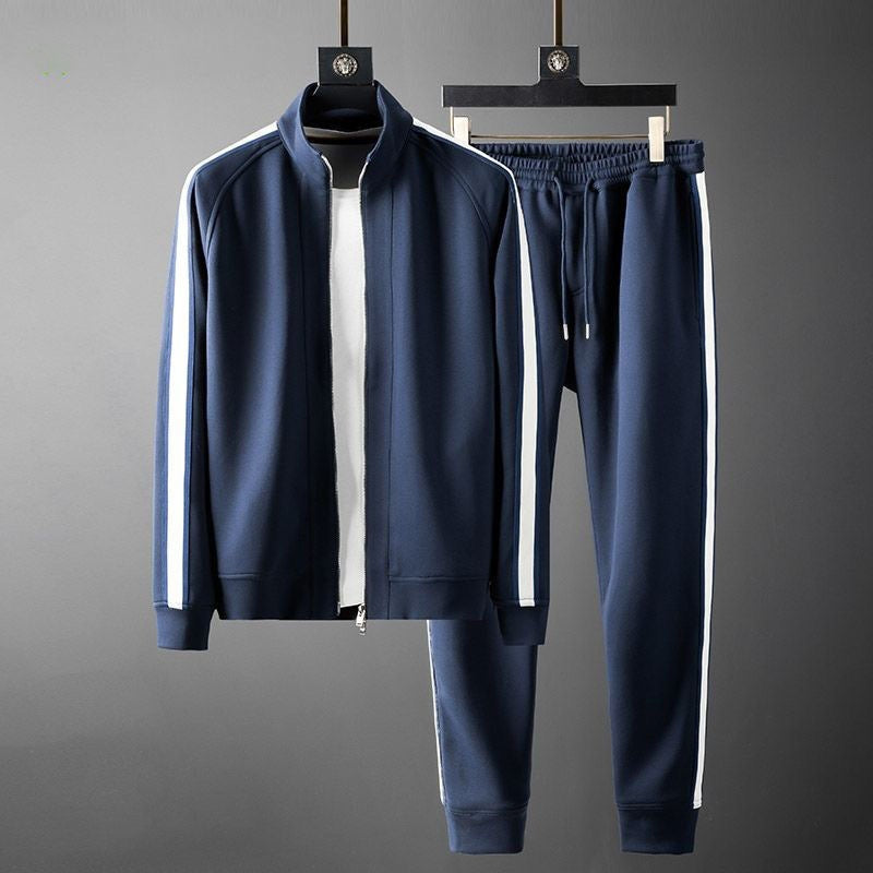 Sport-Stripe Stand Collar Track Suit