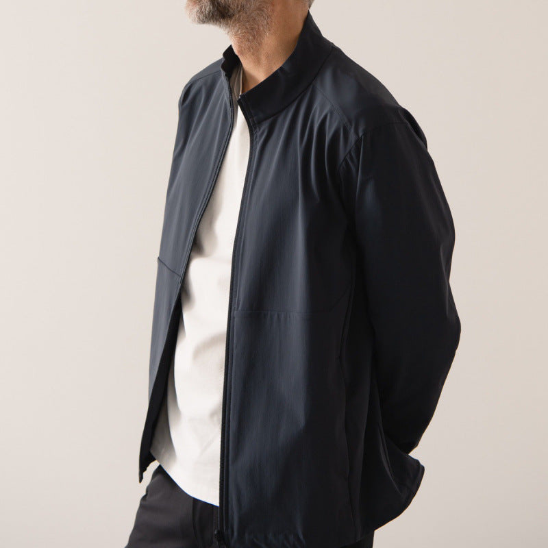 Lightweight Stand-Collar Jacket