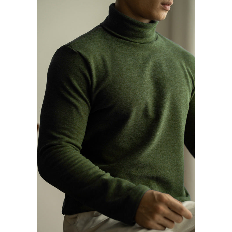 Men's Mock-Neck Thermal Knit