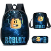 Roblox 16 Inch School Bag Satchel Single Layer Pencil Case-4