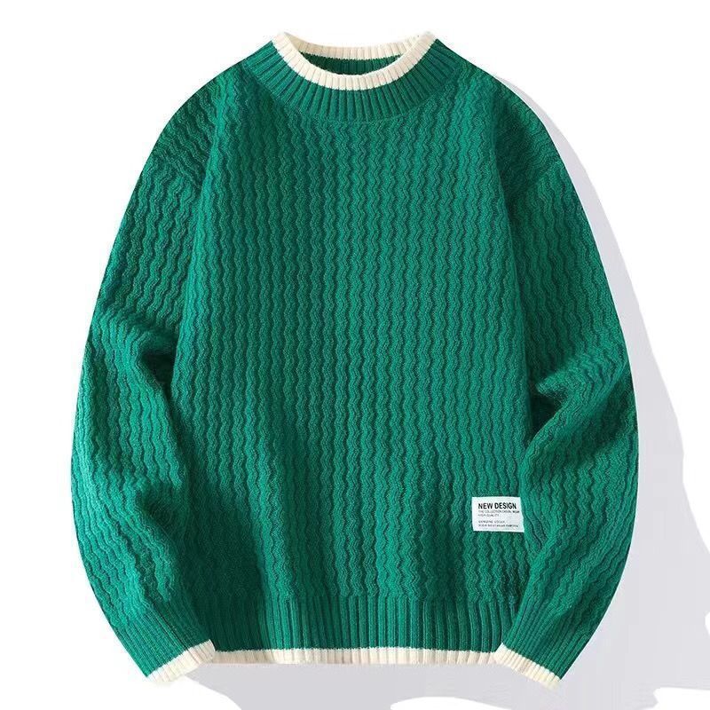 Men's Textured Knit Sweater