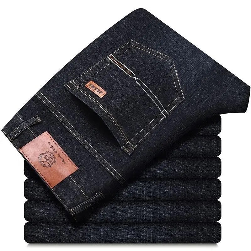 Essential Straight Fit Stretch Denim