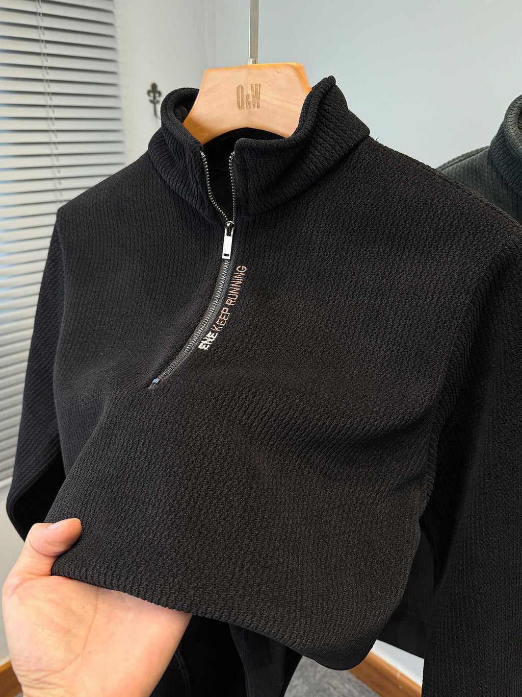 Half-Zip Knit Pullover