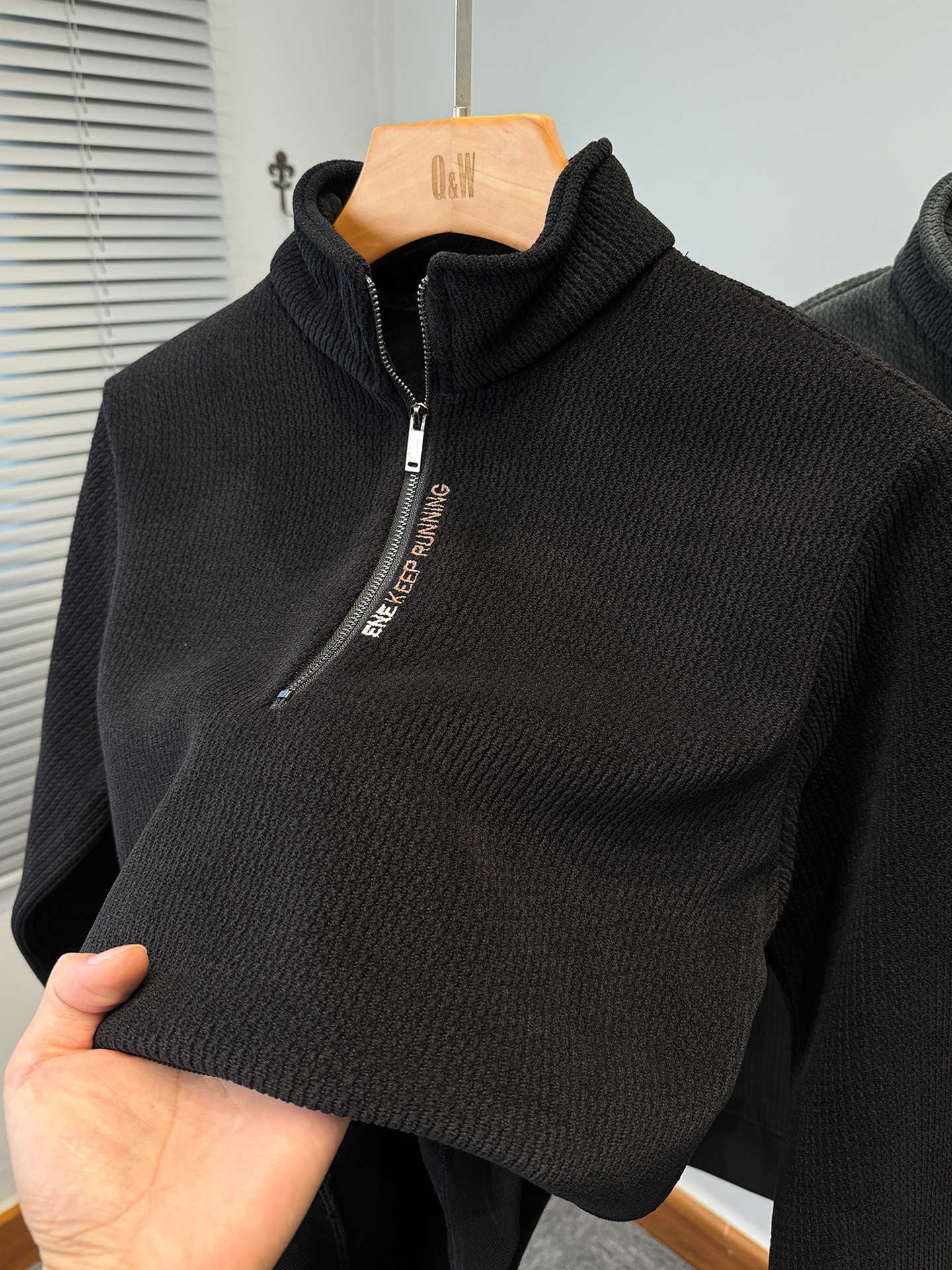 Half-Zip Knit Pullover