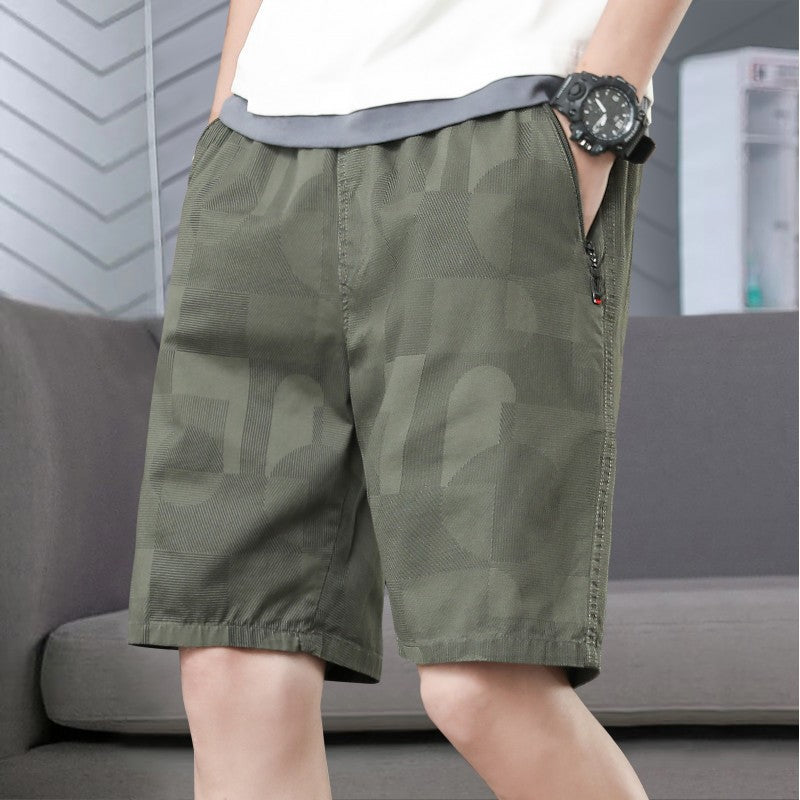 Casual Zipper Shorts