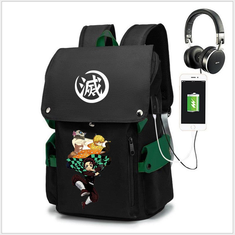 Anime-Themed School Backpack
