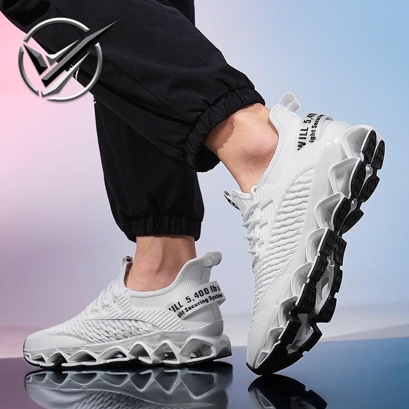 Blade-Sole Running Shoes