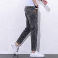 Embroidered Slim-Fit Jeans