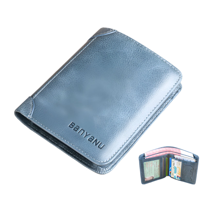 Men's Leather Bifold Wallet