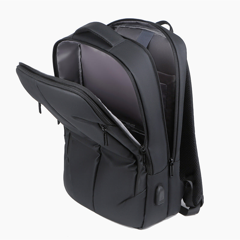 Backpack commuter capacity travel computer bag cross-border business computer backpack version men's large capacity korean fashion simple