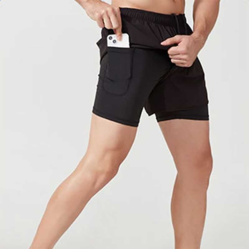 Men's 2-in-1 Athletic Shorts