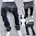 Urban Vibe Paneled Denim Jeans
