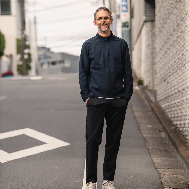 Lightweight Stand-Collar Jacket