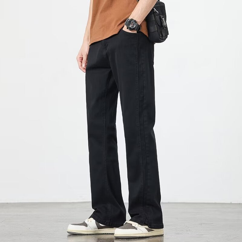 Loose-Fit Straight Leg Jeans