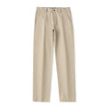 Premium Straight-Leg Cotton Stretch Casual Pants