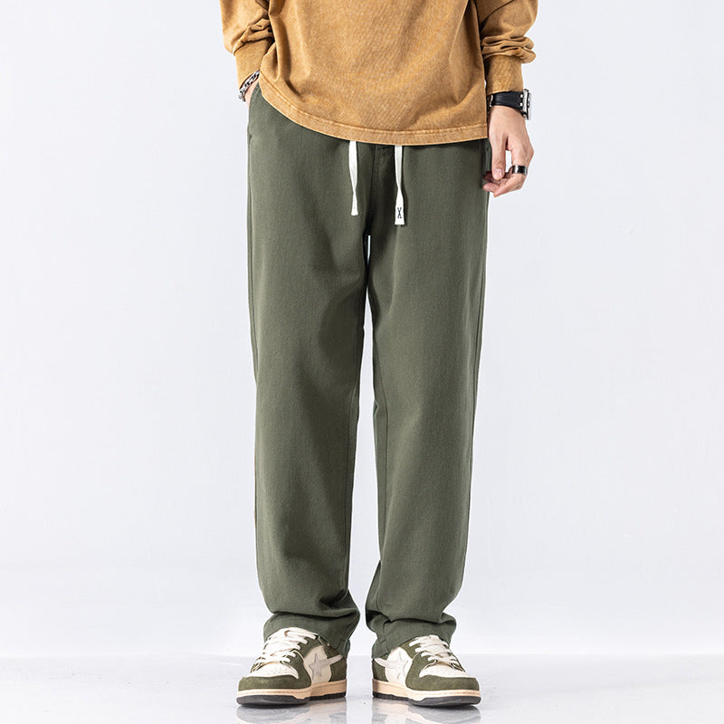 Anxin Cotton Wide-Leg Pants