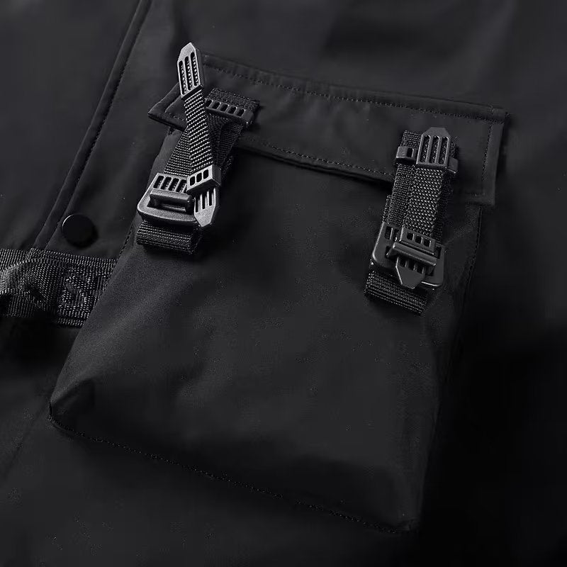 Oversized Techwear Flight Jacket