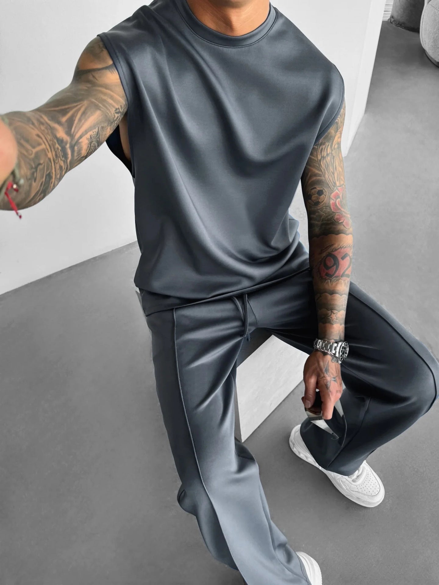 Men's Streetwear Athletic Set