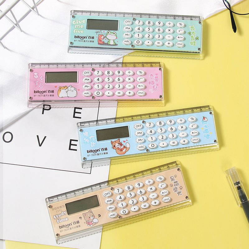 Multifunctional Ruler Calculator