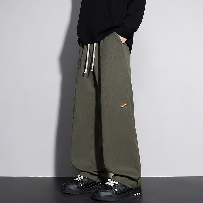 Loose Fit Casual Trousers