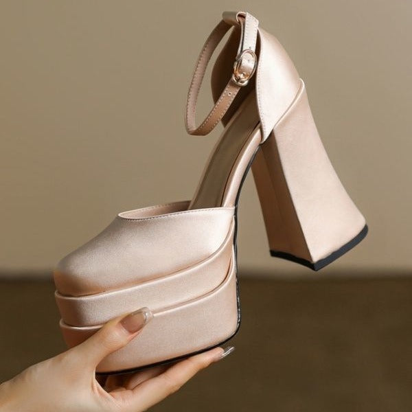Platform Wedding Heels