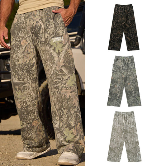Relaxed Straight Leg Pants
