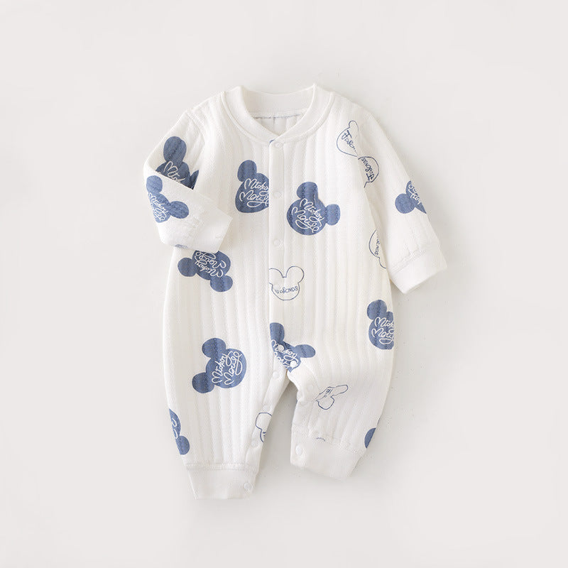 Thick Cotton Baby Winter Jumpsuit