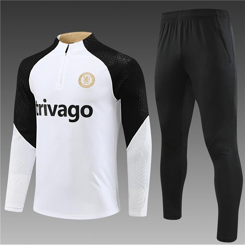 Football Club Quarter Zip Training Top and Pants Set