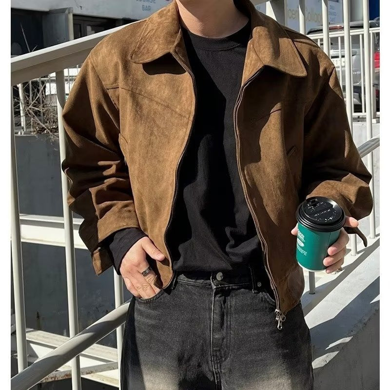 Vintage Suede-Look Jacket