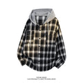 Plaid Hooded Flannel