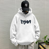 White hooded sweatshirt regular -533[GL]