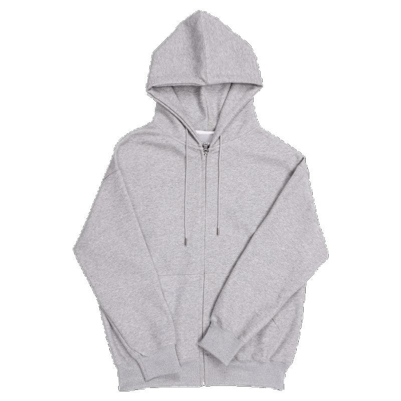 Casual Zip-Up Hoodie