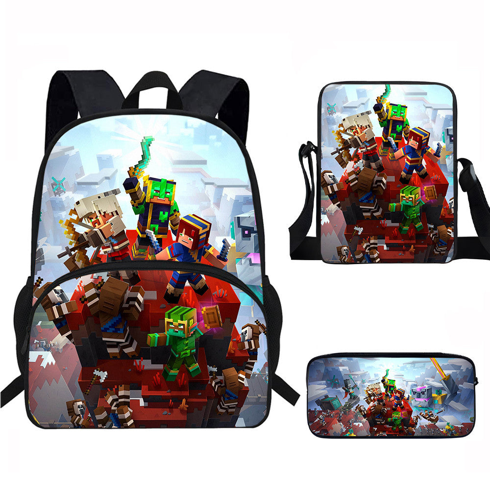 Minecraft Backpack Set