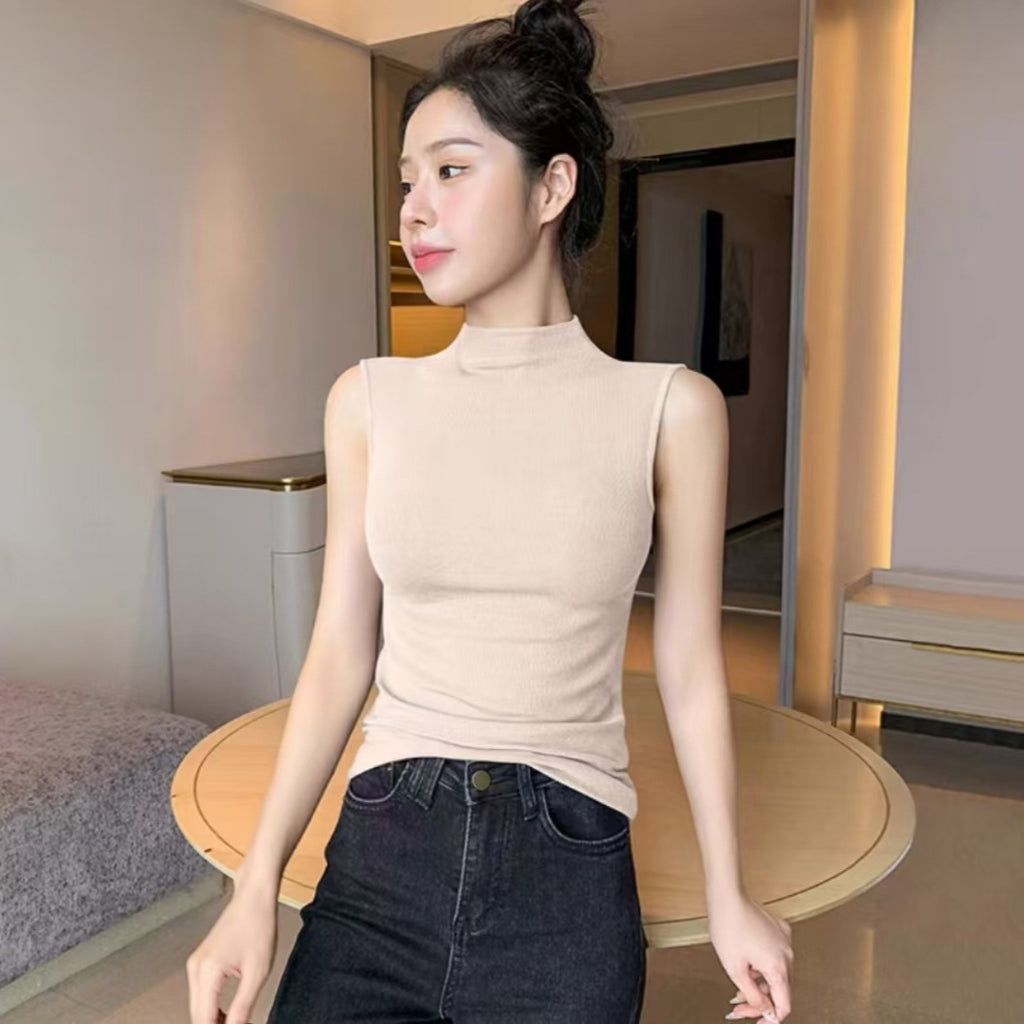 Women's Sleeveless Ribbed Top