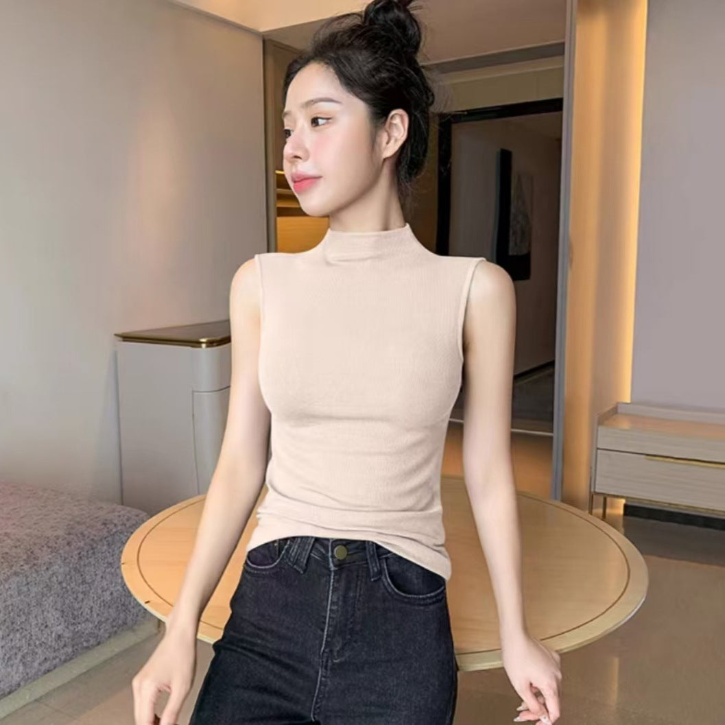 Women's Sleeveless Ribbed Top