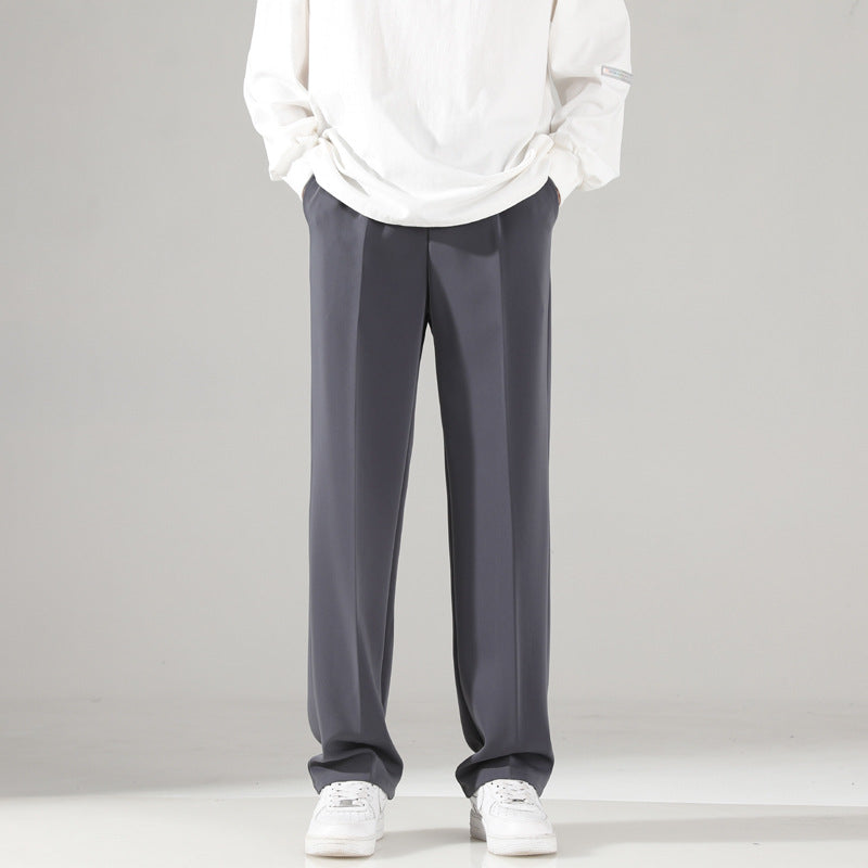 Drapey Relaxed-Fit Trousers