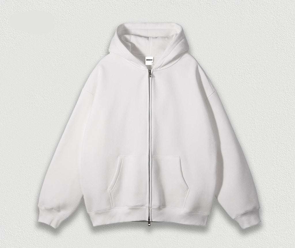 Heavyweight Thermal Dual-Zip Hoodie