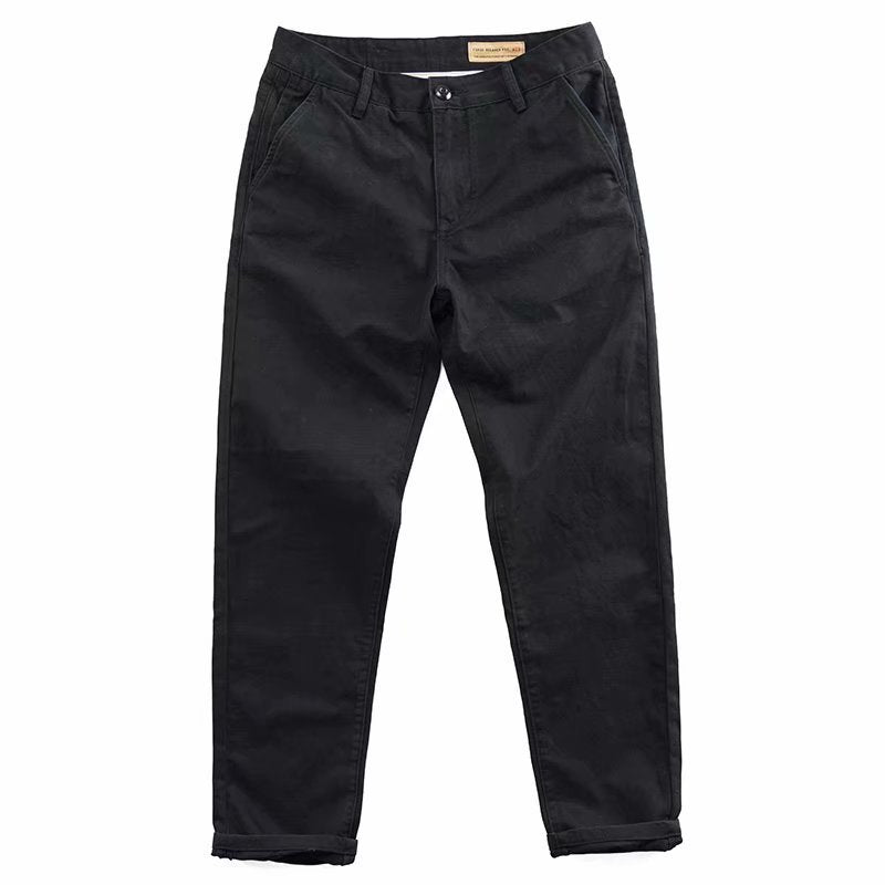 Men's Minimalist Cargo-Style Trousers